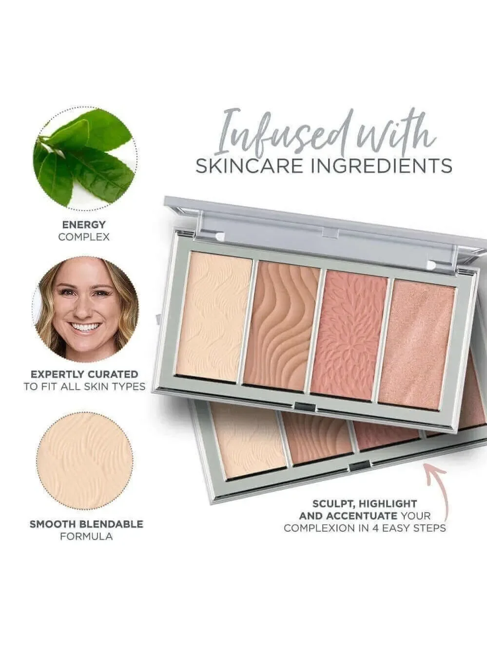 PUR Cosmetics Fair Light 4 in 1 Skin Perfecting Powders Face Palette